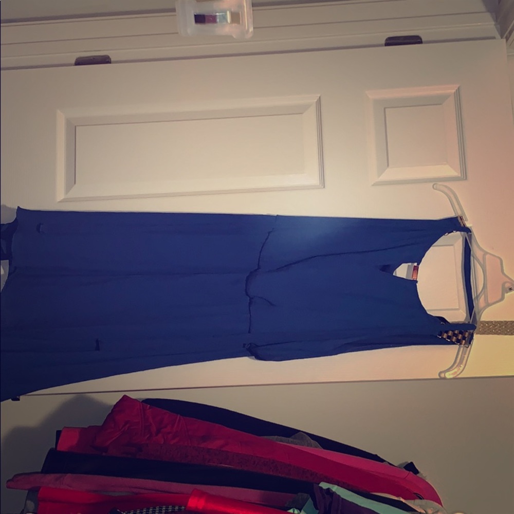 Blue casual Dress